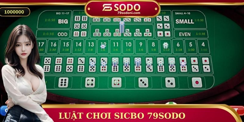 Luật chơi Sicbo 79sodo